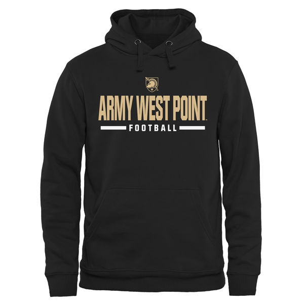 Men NCAA Army Black Knights Custom Sport Pullover Hoodie Black